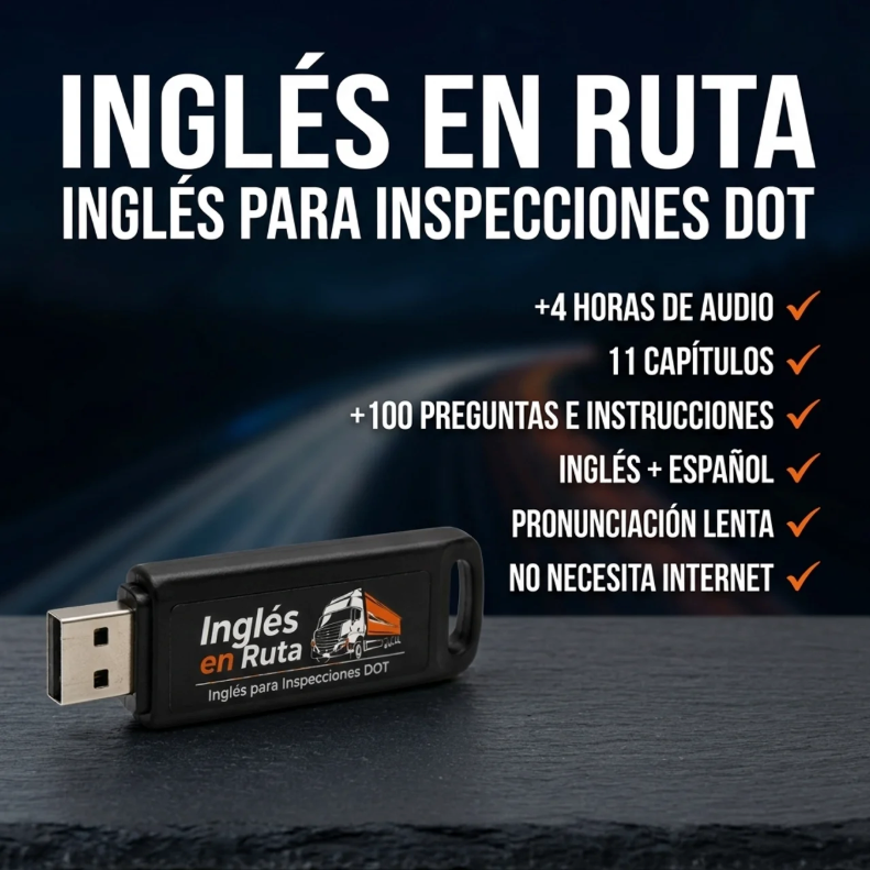 Memoria USB Inglés en Ruta de 16 GB